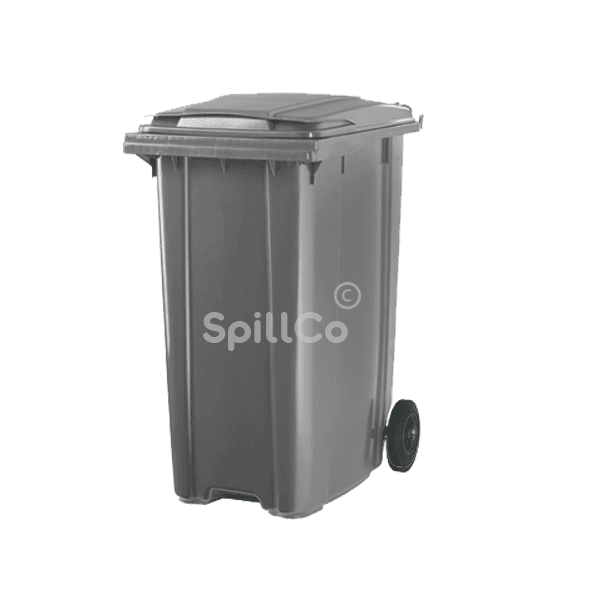 360 ltr mobile garbage bin grey