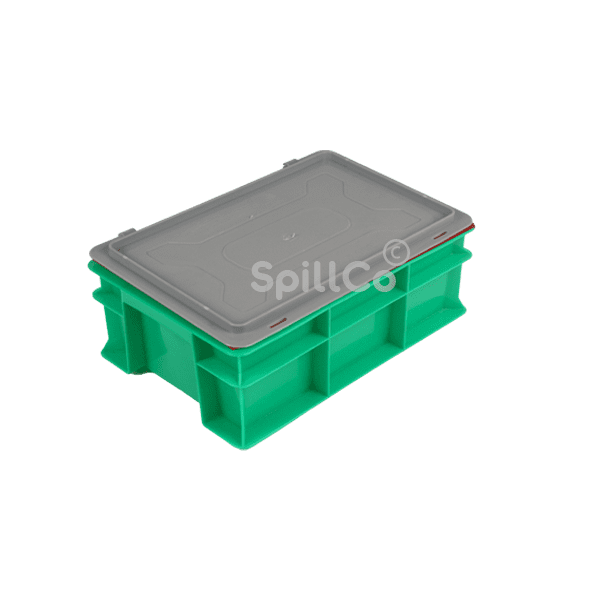 closed crate 300x200x10mm green 2