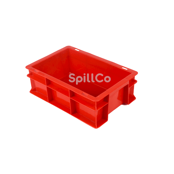 closed crate 300x200x10mm red 1