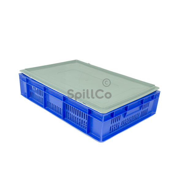 perforated crates 600x400x125mm