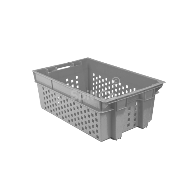 vegetable crates grey