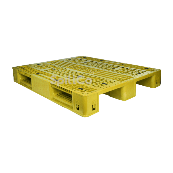 PLASTIC PALLET IN UAE SLIP YELLOW